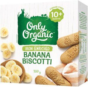 Banana Biscotti  for 10 month above