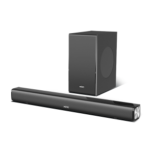 Mivi Fort S200 Soundbar With Wired Subwoofer|200W Output| Made In India| 2.1 Channel Bluetooth Soundbar