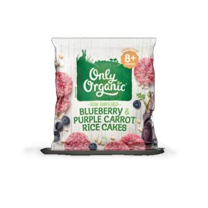 Blueberry & Purple Carrot Rice Cakes - 8 month plus