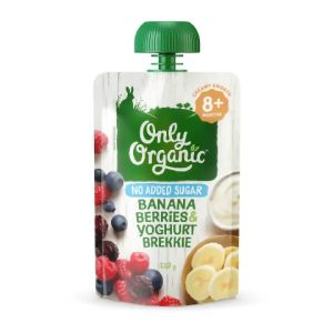 Only Organic Banana, Berries & Yoghurt Brekkie 8 Months+ 120g