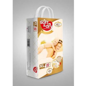 Soft & Dry Premium Pants (Diaper) Extra Large 40 Counts - For 11 to 14 kg baby