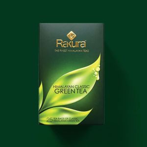 Rakura Himalayan Classic Green Tea 25 Tea Bags