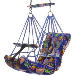CozyKids - Kids Cotton Comfortable & Cozy Rope Swing Indoor & Outdoor Use