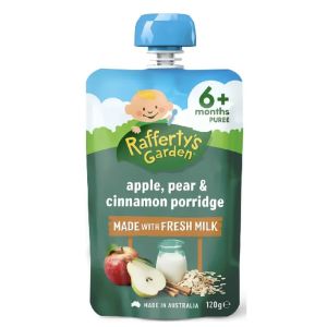 Rafferty's Garden Apple, Pear & Cinnamon Porridge 6 Months+ 120g