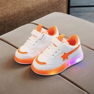 Cozykids - Kids Unisex Sneakers LED Lights Shoes With Velcro