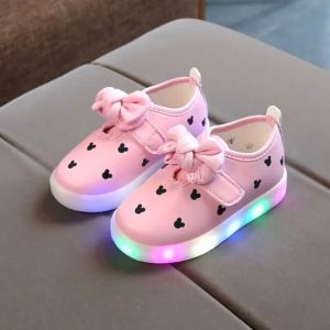 Cozykids - Baby Girls Shoes With LED Luminous