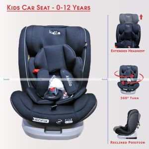 Smart 360 Car Seat - 0-12 Years, Forward and Rear Facing