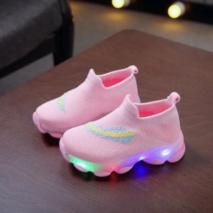 Baby Girls Shoes With LED Luminous