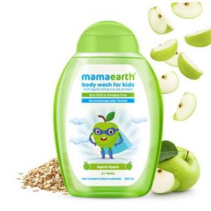 Mamaearth Agent Apple Body Wash For Kids 300ml