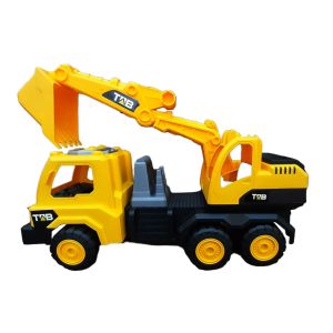 Super Builders Children's Sliding Monster Dozer Excavator Truck Construction Engineering Toy for Kids