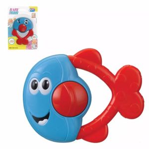 Early Development Fish Rattle Toys for Infants