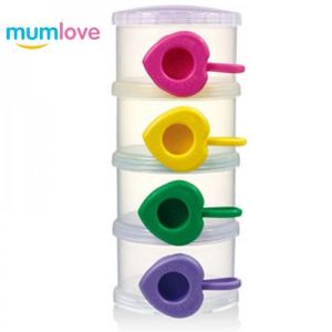 Mumlove Portable Multifunctional Baby Milk Powder Container / Storage Box with 4 Layers (A6609)