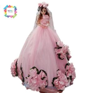 18 Inches Princess Doll Intelligent Lifelike Delicate Toy Gift for Lovely Baby Girl, Home Decor