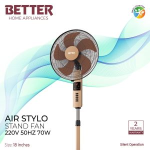 Better Air Stylo Stand Fan (Pedestal Fan) 60W