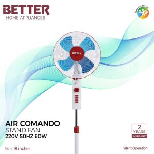 Better Air Comando Stand Fan (pedastal fan) 60W