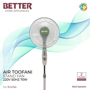Better Air Toofani Stand Fan (pedestal fan) 60W