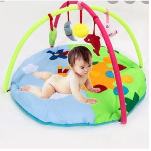 Baby Activity Play Mat/ Floor-gym Mat with cotton fiber padded base