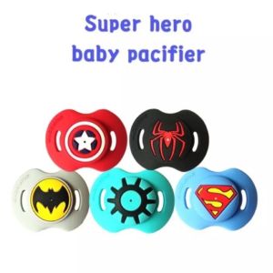 Magemior Super Hero Silicone Baby Nipple Luxury Pacifier (S-6) BPA Free