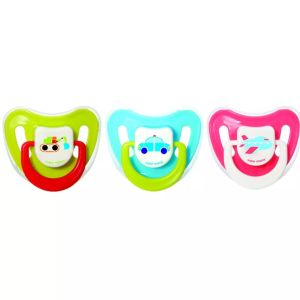Mumlove Colorful Baby Silicone Pacifier with Cover - BPA Free, Non-Toxic
