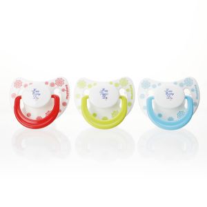 Mumlove Colorful Baby Silicone Pacifier with Cover 'P3636' BPA Free, Non-Toxic