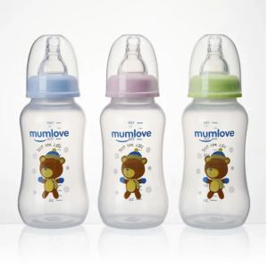 Mumlove Arc Baby Feeding (BPA Free) PP Eco-friendly Food Grade Baby Bottles 180ml for 0-12M