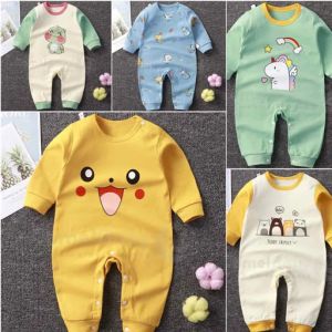 CozyKids - Baby Cotton Romper / Jumpsuit Full Sleeve For Summer For 0-12m+