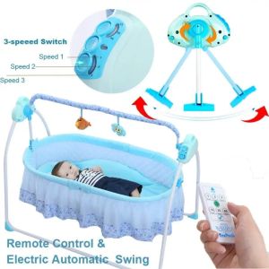 Cozykids - Baby Electric Auto Swing Cradle Jhula for 0-2 years