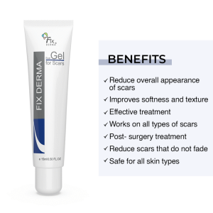 Fixderma Scar Gel (Fix Derma) Scar Removal Gel A Mathematical Approach In Scar Management For All Age Group 15ml