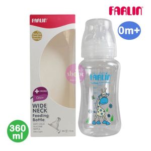 FARLIN  0M+ Wide neck feeding bottle 360ml/12oz 