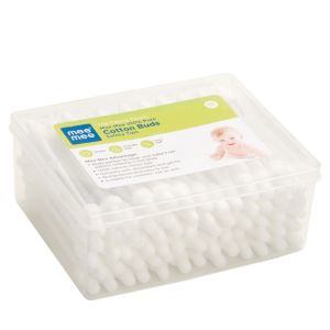 Mee Mee 100% Pure Cotton Buds (White, 60 Pieces per Pack)- MM-3840 B PK-60 (8907233188234)