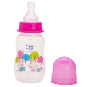 Mee Mee Eazy Flo™ Premium Baby Feeding Bottle Pink (150 ml) - MM-LP 4C (PK1)