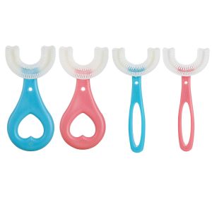 Mumlove U Shaped Silicon Baby Toothbrush/Tooth Cleaner for Kids (T1038-3)