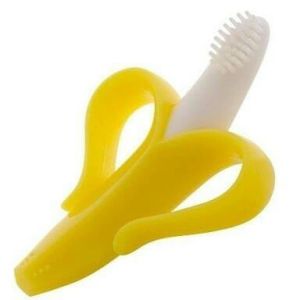 Banana Toothbrush, Training Teether Tooth Brush For Infant, Baby, And Toddler 7 Ratings