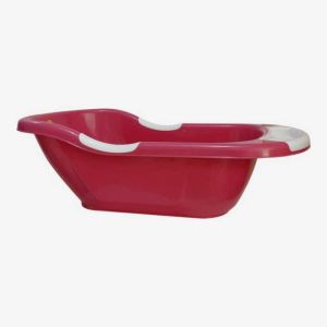 Plastic Baby Bath Tub Red - 666