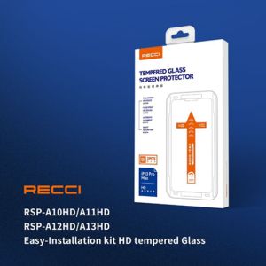 Recci Tempered Glass Screen Protector | Easy Installation Kit iphone 12 pro max (2pcs)