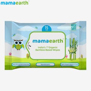 Mamaearth Organic Bamboo Based Baby Wipes Travel pack