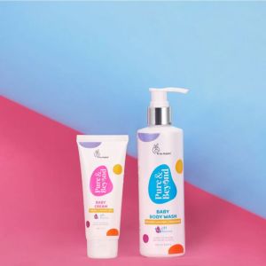 R for Rabbit Pure & Beyond Body Wash (200ml) + Pure & Beyond Baby Cream (50g) Baby Care KIT-BWCR20050