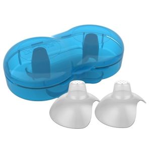 Dr. Brown's Nipple Shields with Sterilizing Case, size-1, BF016