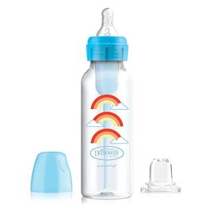 Dr. Brown's Options+ Narrow Bottle to Sippy Baby Bottle Start Kit, blue, 8 oz/250ml - SB8192-p3