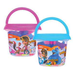 24 Color Soft Bucket Play Clay Dough Toy With Tools