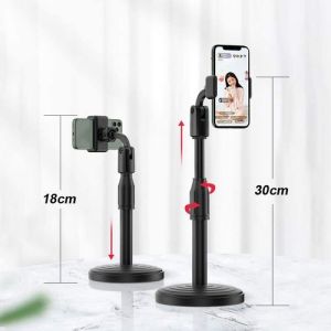 Adjustable Height Desk Mount Stand Mobile Holder/Stand 360 Angle Rotable