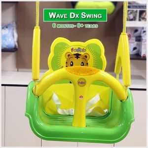 Wave Dx Musical Child Swing 6 Months - 6 Years with Adjustable Backrest