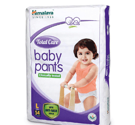 Himalaya Total Care Large Size Baby Diaper Pants 54's