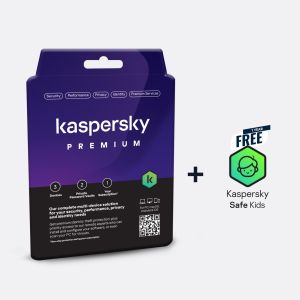 Kaspersky Premium : Complete Protection + Safe Kids 1 YEAR FREE 3 Device 1 Year