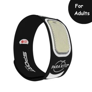 PARA'KITO® Sports Wristband Black (EN) FNGWBA1ENC01(For Adults )