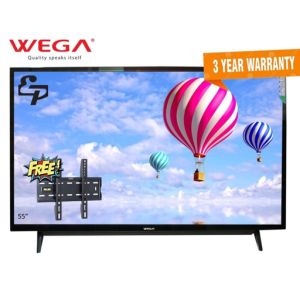 Wega 55 Inch 4K Smart LED TV Double Glass 6*