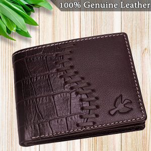 Hornbull Markus Brown Leather Wallet For Men