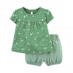 Carters Summer Shorts set for girls 9m-3years