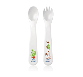 Philips Avent Toddler Fork & Spoon SCF712/00