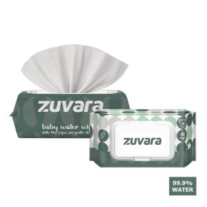 Zuvara water Wipes 80pcs Pack Of 2
